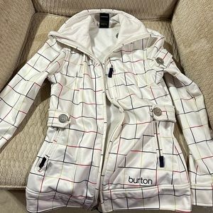 Burton xs women’s dry ride coat white
